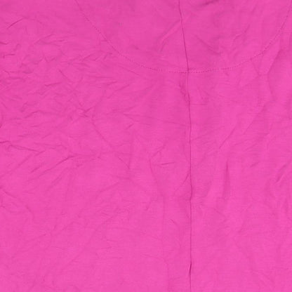 Live Womens Pink Viscose Tunic Blouse Size 20 V-Neck