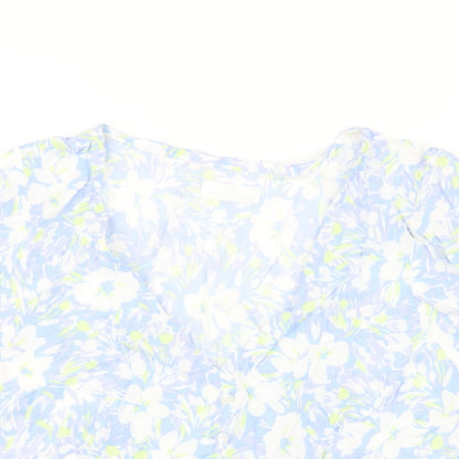 Womens UK Size 14 The Collection Blue Basic Blouse