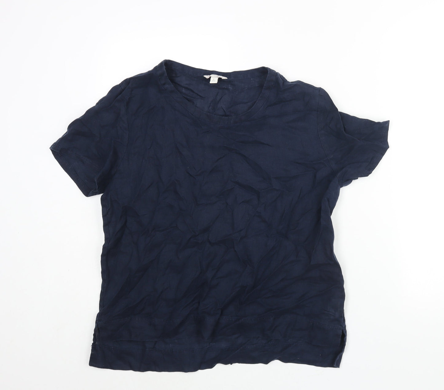 Womens UK Size L Gap Blue Basic Blouse