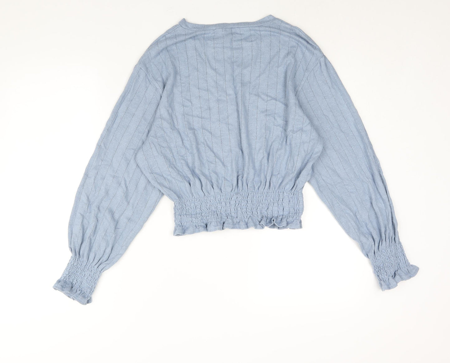 Womens UK Size M Divided by H&M Blue Pullover Jumper