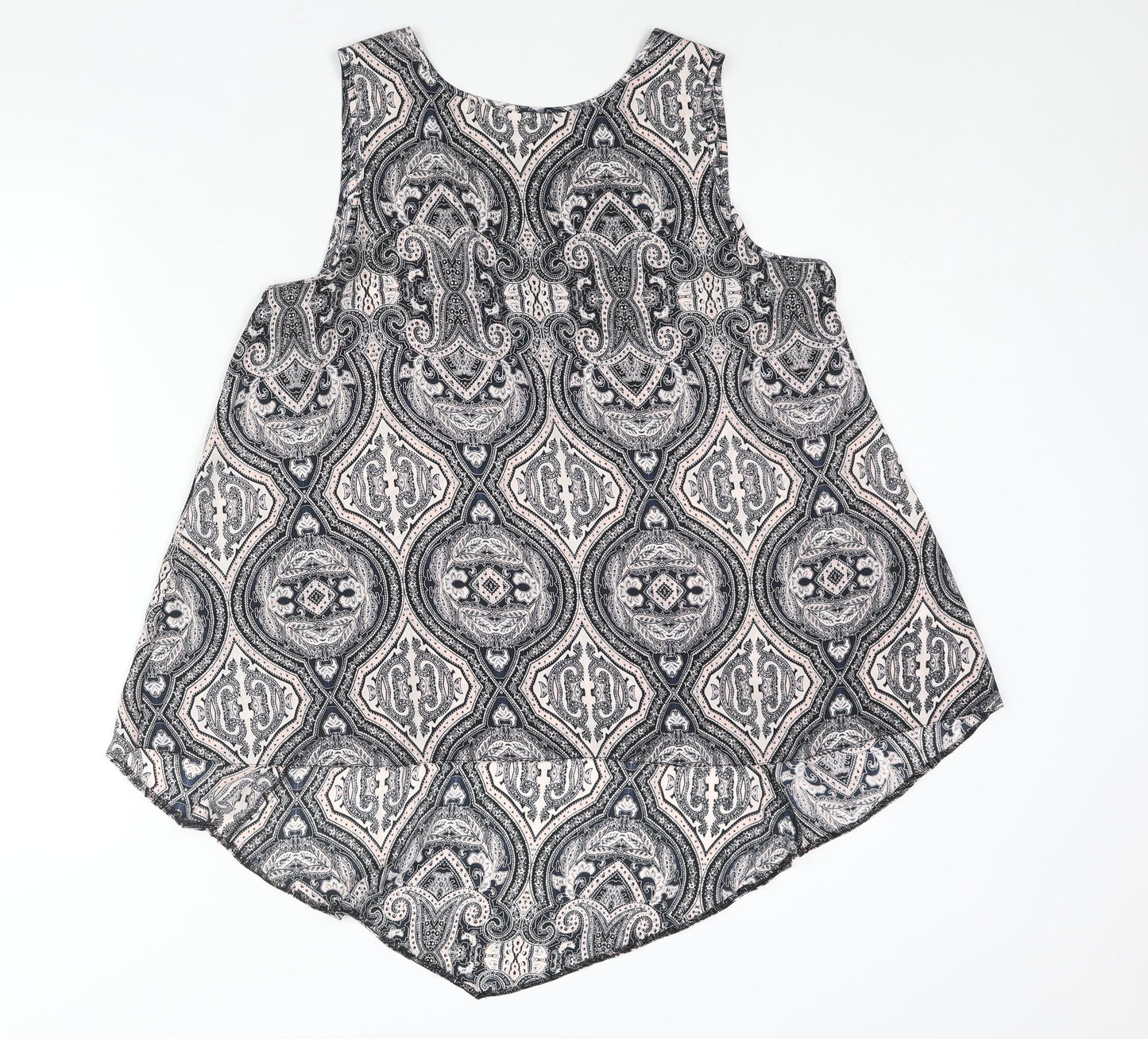 Womens UK Size 16 Dorothy Perkins Black Camisole Blouse