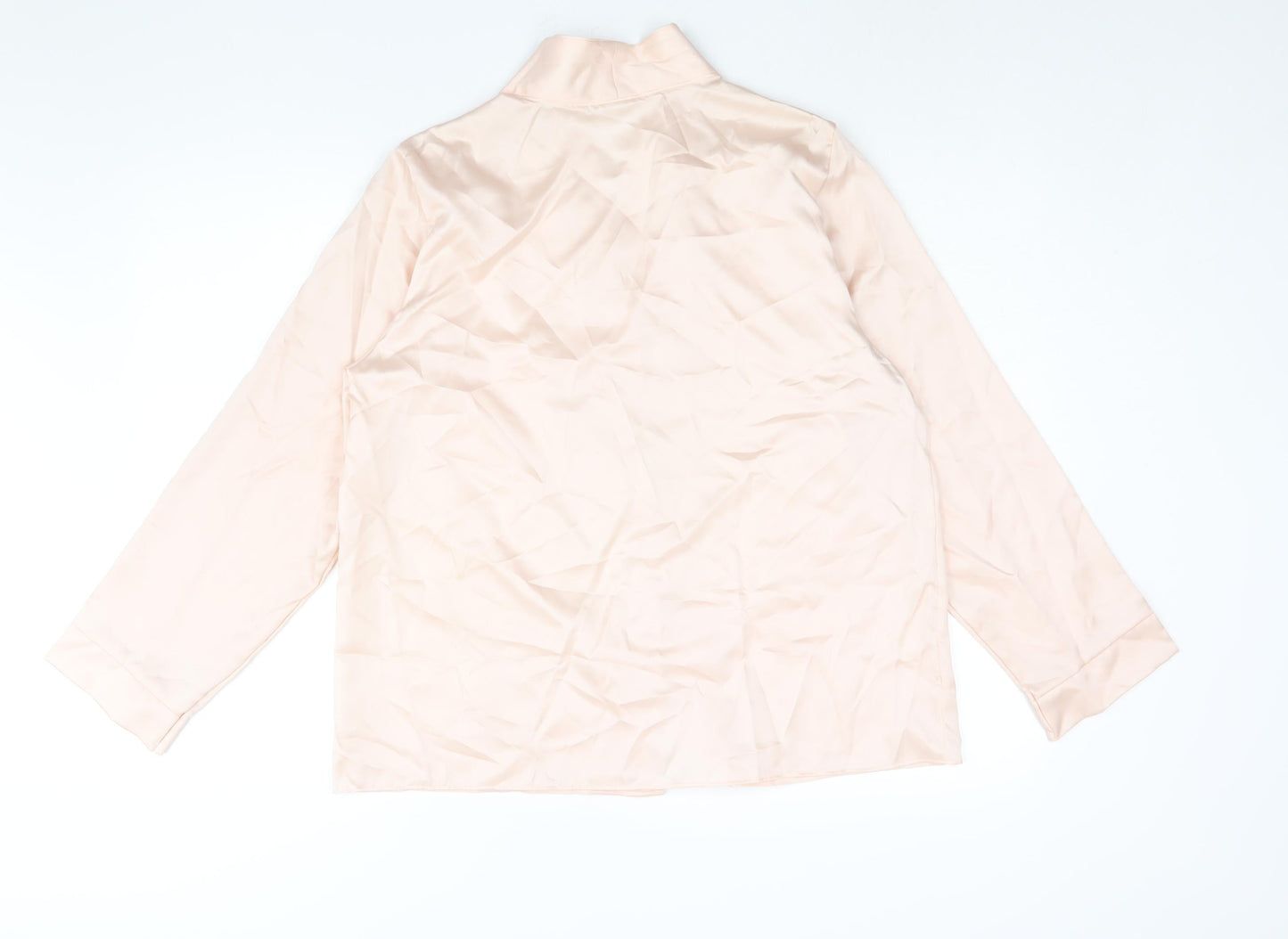 Womens UK Size 16 St Michael Pink Basic Blouse
