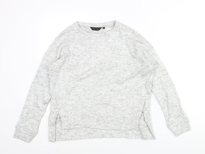Womens UK Size 8 New Look Grey Pullover Jumper
