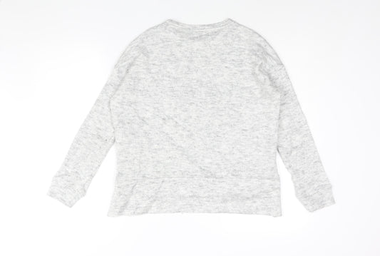 Womens UK Size 8 New Look Grey Pullover Jumper
