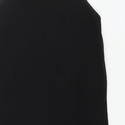Womens UK Size 8 New Look Black Camisole Blouse