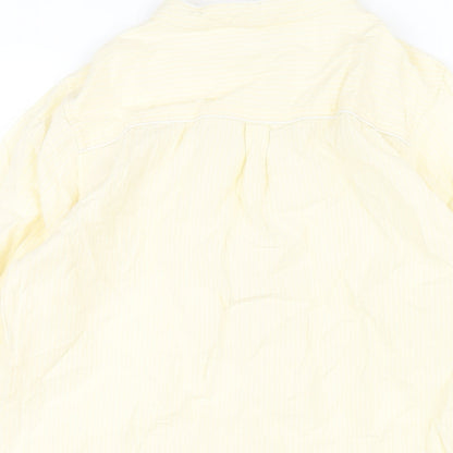 Womens UK Size 14 mamas & papas Yellow Basic T-Shirt