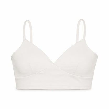Womens UK Size 10 Missguided White Cropped T-Shirt