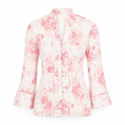 Womens UK Size 12 Wallis Multicoloured Basic Button-Up