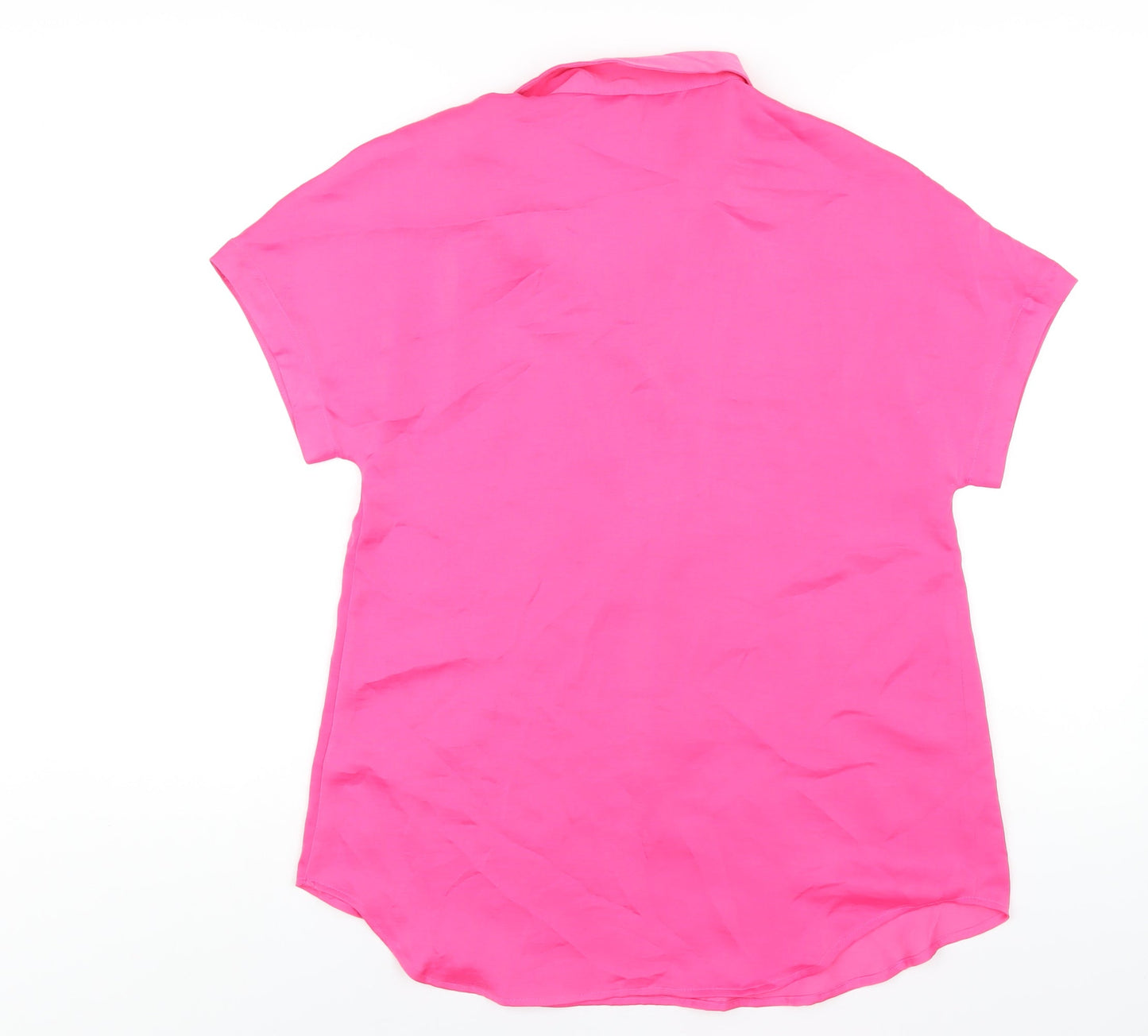Womens UK Size 6 Marks and Spencer Pink Basic T-Shirt