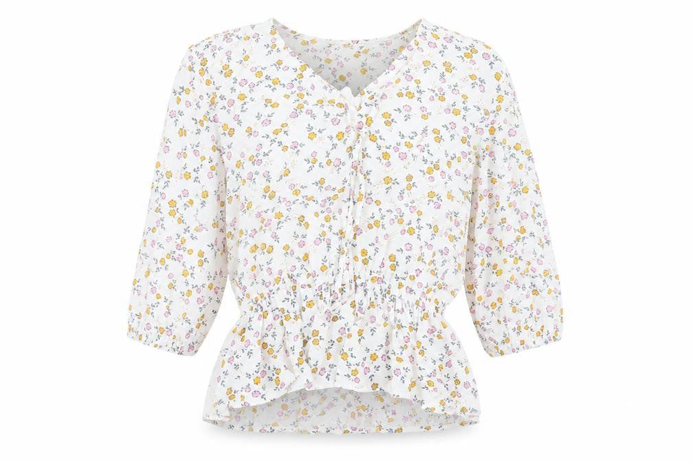 Womens UK Size 8 Marks and Spencer White Basic Blouse
