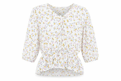 Womens UK Size 8 Marks and Spencer White Basic Blouse