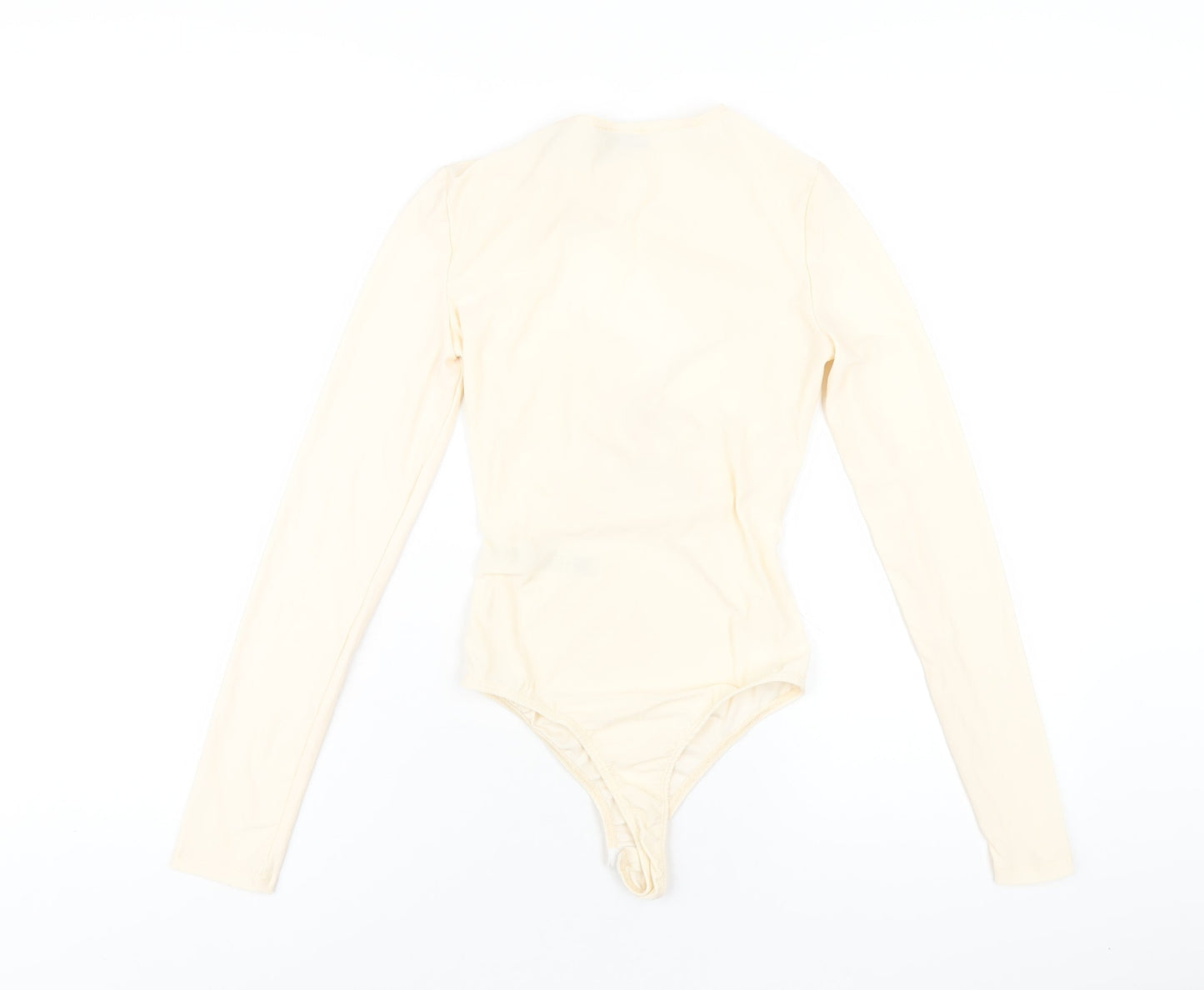 Womens UK Size 6 ASOS One-Piece Ivory Bodysuit