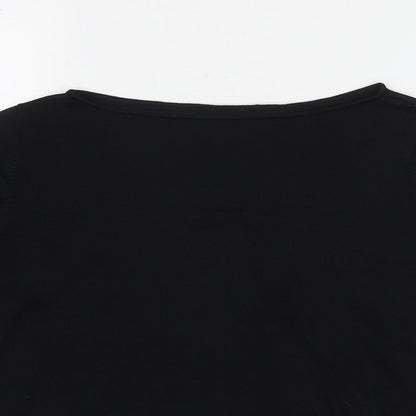 Womens UK Size 14 NEXT Black Pullover Jumper
