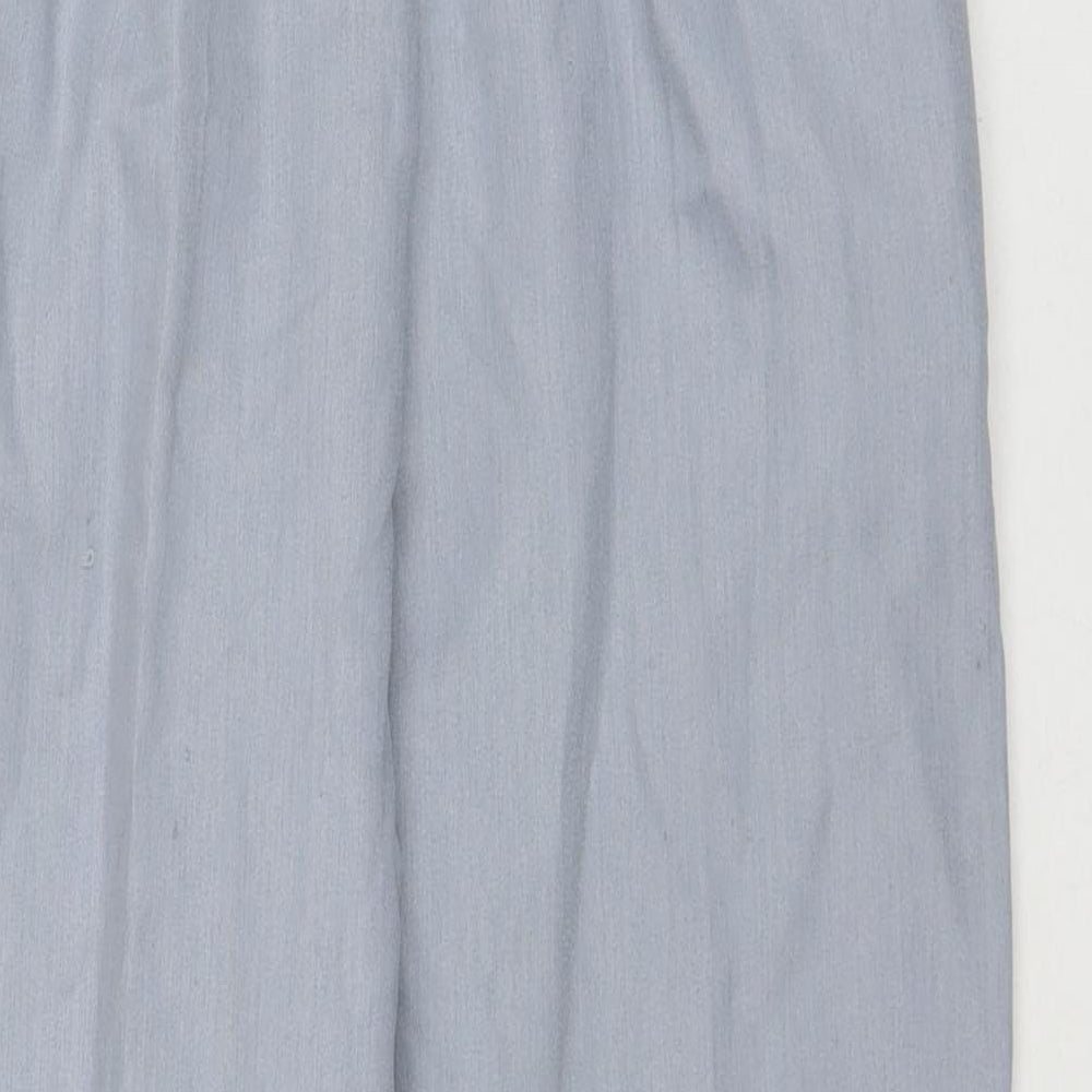 Womens UK Size 12 Marks and Spencer Regular Fit  Grey Trousers