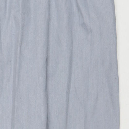 Womens UK Size 12 Marks and Spencer Regular Fit  Grey Trousers