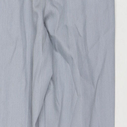 Womens UK Size 12 Marks and Spencer Regular Fit  Grey Trousers