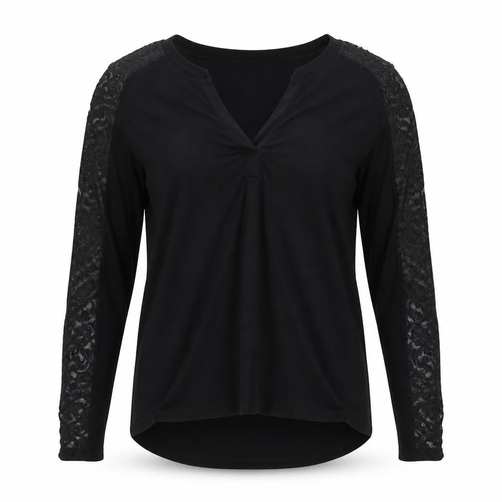Womens UK Size 6 NEXT Black Basic Blouse