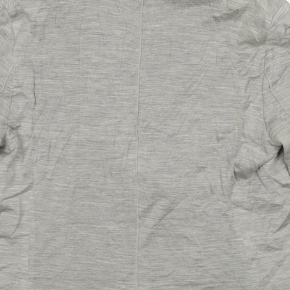 Phillp Drum Womens Grey Jacket Blazer Size M Button