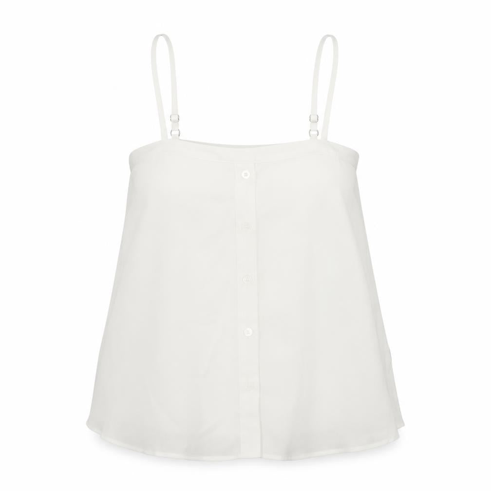 Womens UK Size 12 River Island White Basic Button-Up