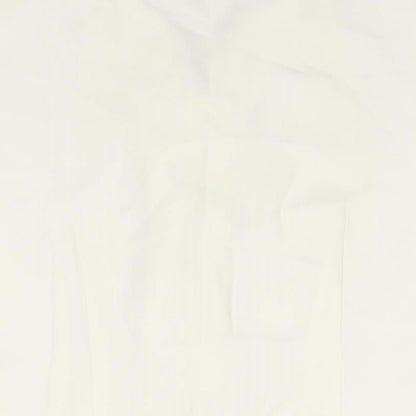 Womens UK Size 14 St Michael White Basic Button-Up