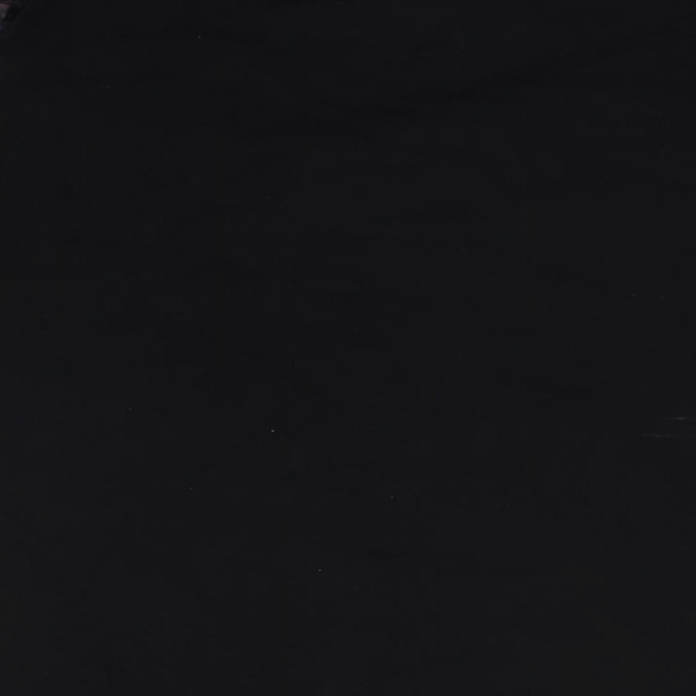Womens UK Size 14 Dorothy Perkins Black Basic T-Shirt