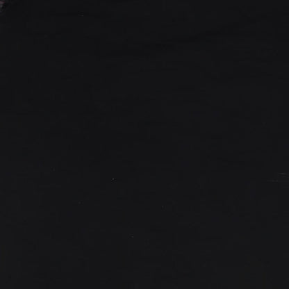 Womens UK Size 14 Dorothy Perkins Black Basic T-Shirt