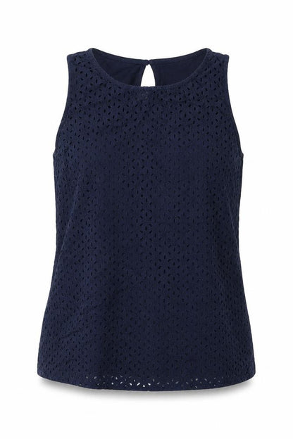Womens UK Size 10 NEXT Blue Basic Tank