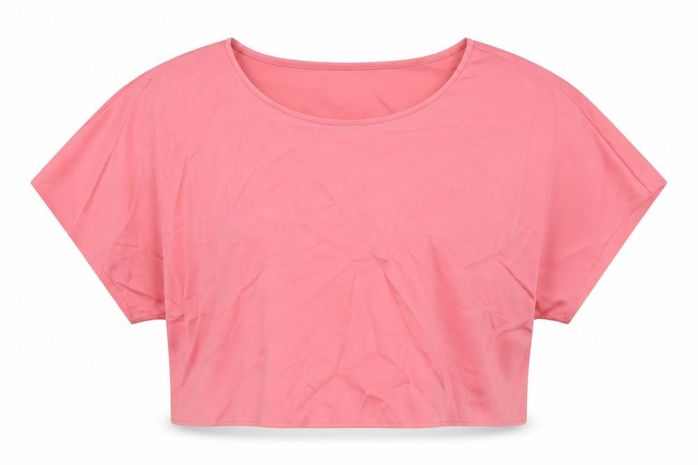Womens UK Size 12 Autograph Pink Basic T-Shirt
