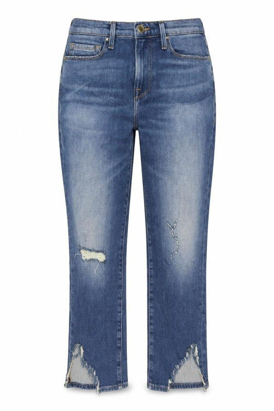 Womens UK Size 26 FRAME Regular Fit Straight Blue Jeans