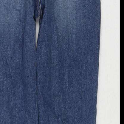 Womens UK Size 26 FRAME Regular Fit Straight Blue Jeans