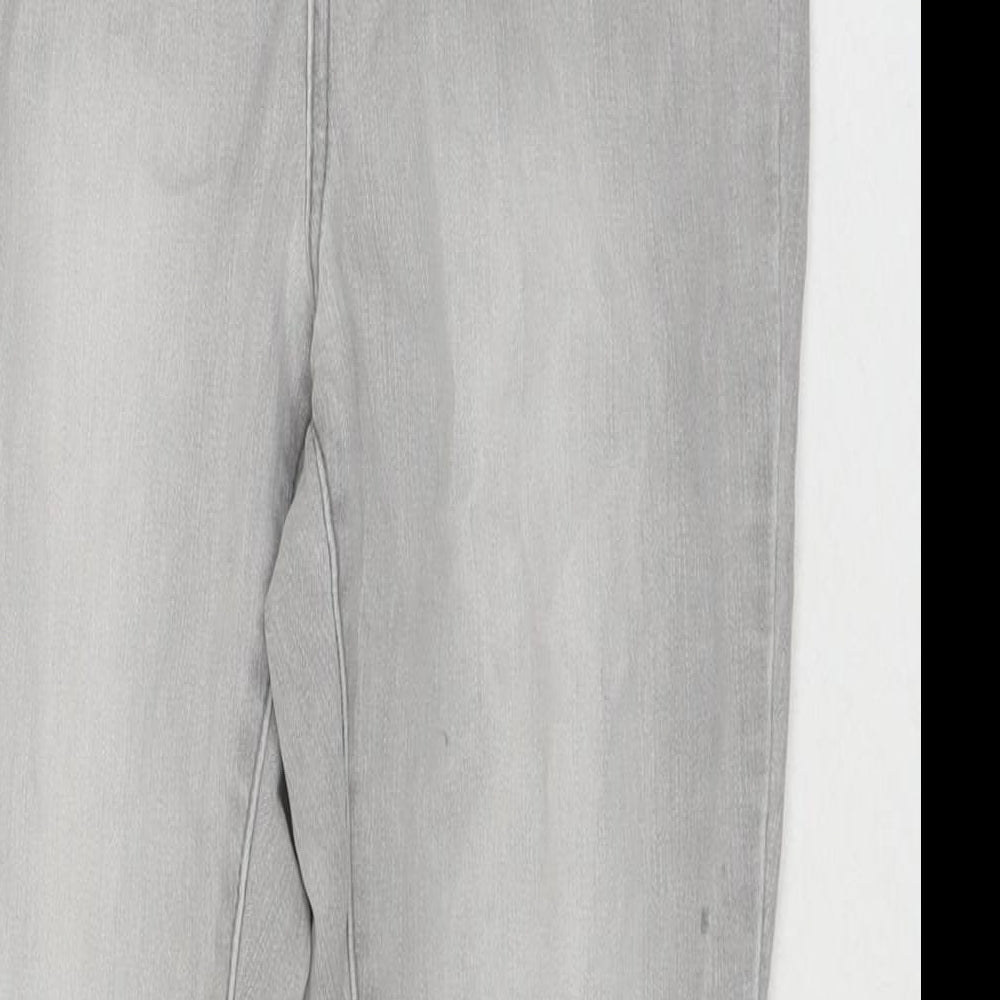 George Womens Gold Cotton Skinny Jeans Size 10 L28 in Regular Zip