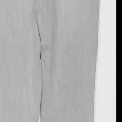 George Womens Gold Cotton Skinny Jeans Size 10 L28 in Regular Zip