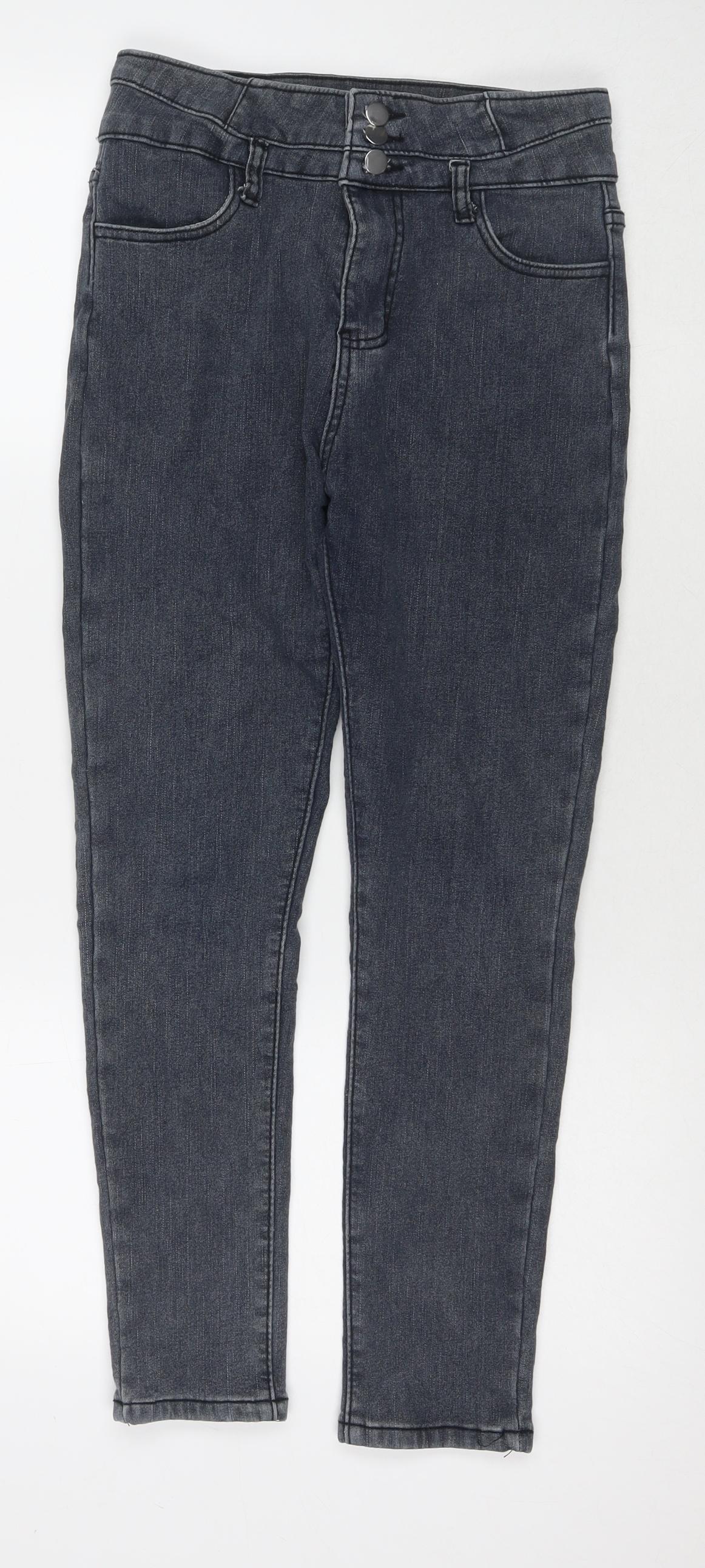 Womens UK Size 30 in Denim Regular Fit Skinny Blue Jeans