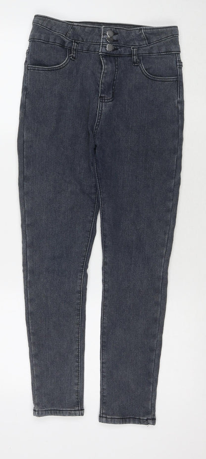 Womens UK Size 30 in Denim Regular Fit Skinny Blue Jeans