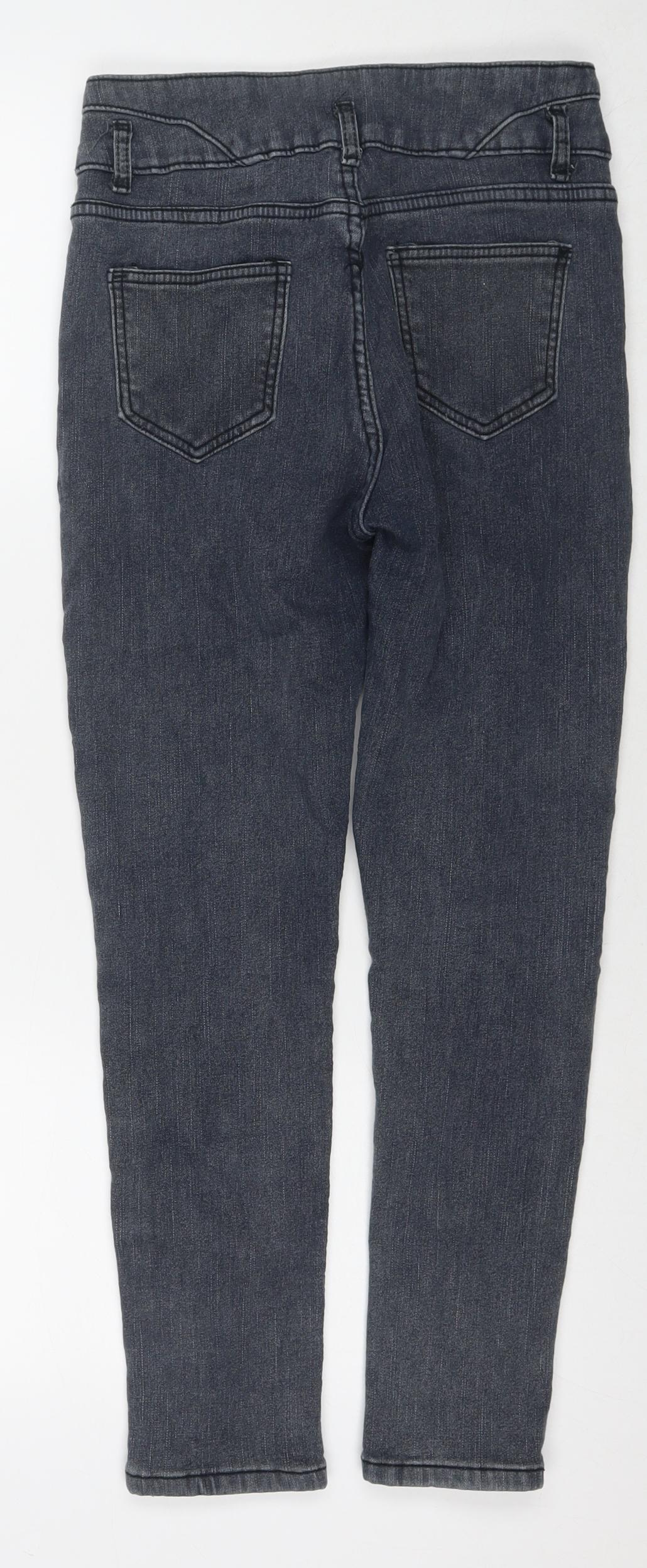 Womens UK Size 30 in Denim Regular Fit Skinny Blue Jeans