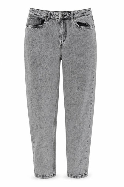 Womens UK Size 14 Denim & Co. Regular Fit Skinny Grey Jeans