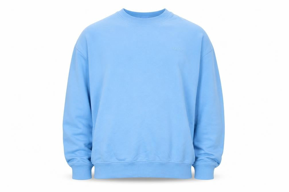 Mens UK Size M Levi's Blue Pullover Sweatshirt