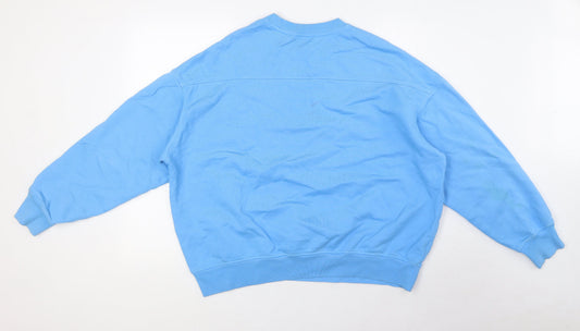 Mens UK Size M Levi's Blue Pullover Sweatshirt