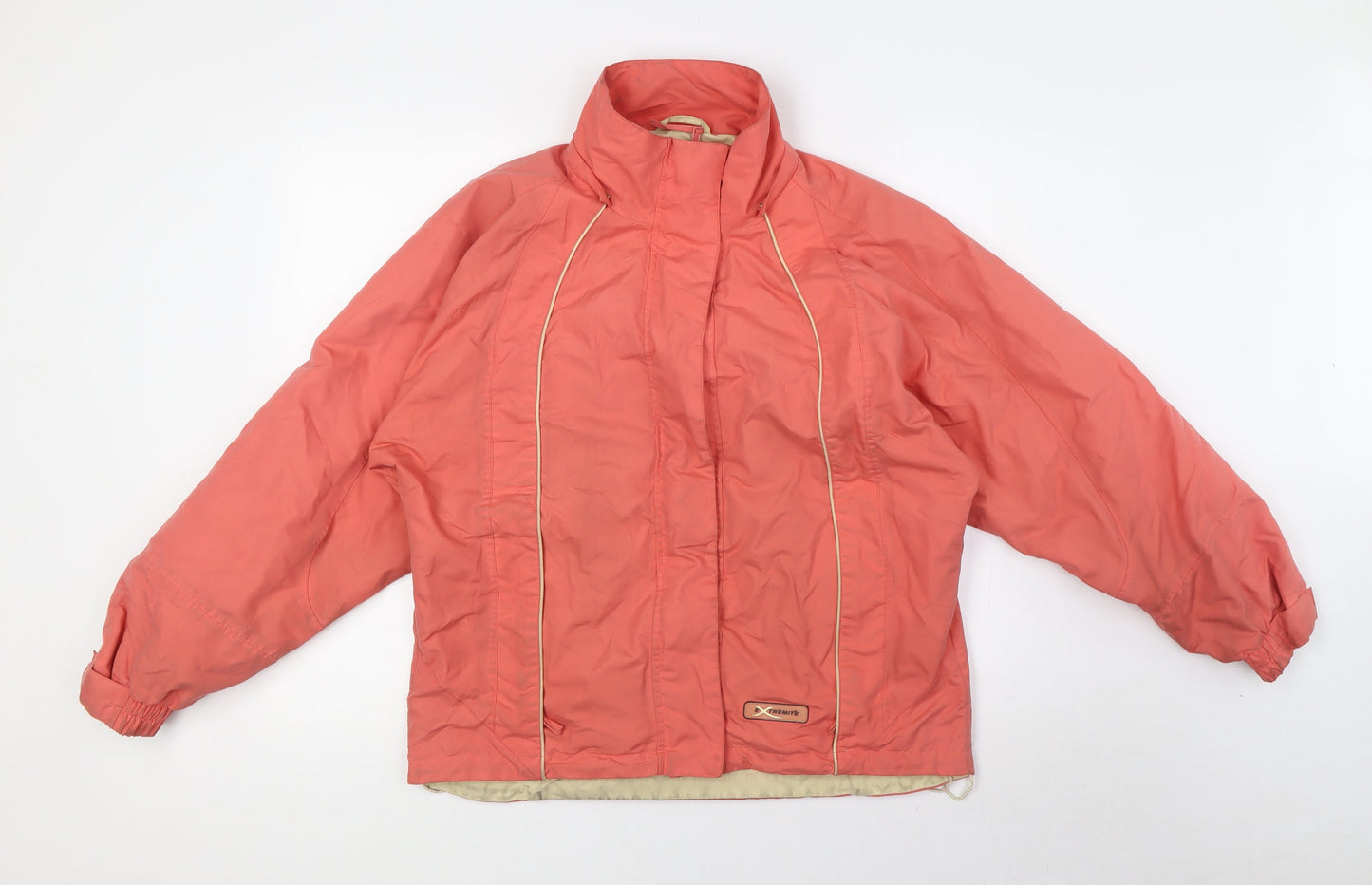Extremite Womens Pink Jacket Size S Zip - Windproof Waterproof, Taped Seams, Vintage