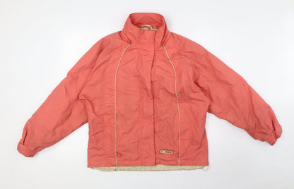 Extremite Womens Pink Jacket Size S Zip - Windproof Waterproof, Taped Seams, Vintage