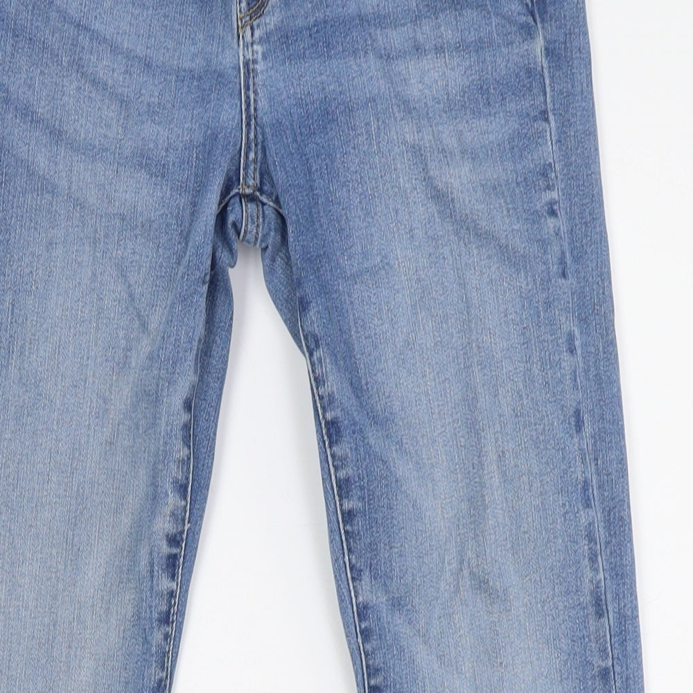 Pepe Jeans Womens Blue Cotton Skinny Jeans Size 29 in L31 in Regular Button