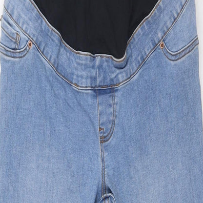 New Look Womens Blue Cotton Skinny Jeans Size 10 L27 in Slim