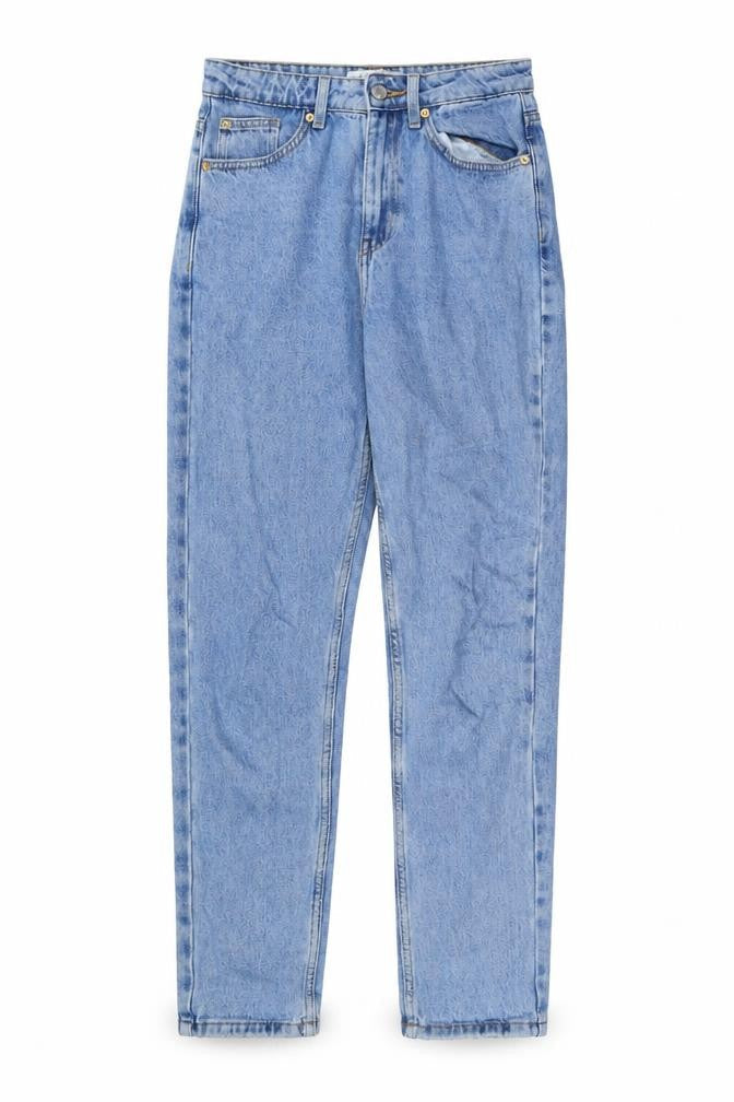 Womens UK Size 8 Denim Co Regular Fit Mom Blue Jeans