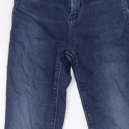 ESPIRIT Womens Blue Cotton Skinny Jeans Size 27 in L32 in Slim Button