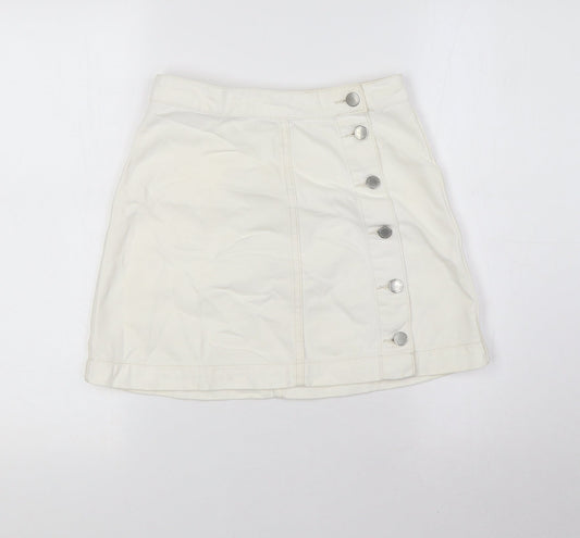 Womens UK Size 26 Topshop A-Line Denim Skirt