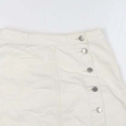 Womens UK Size 26 Topshop A-Line Denim Skirt