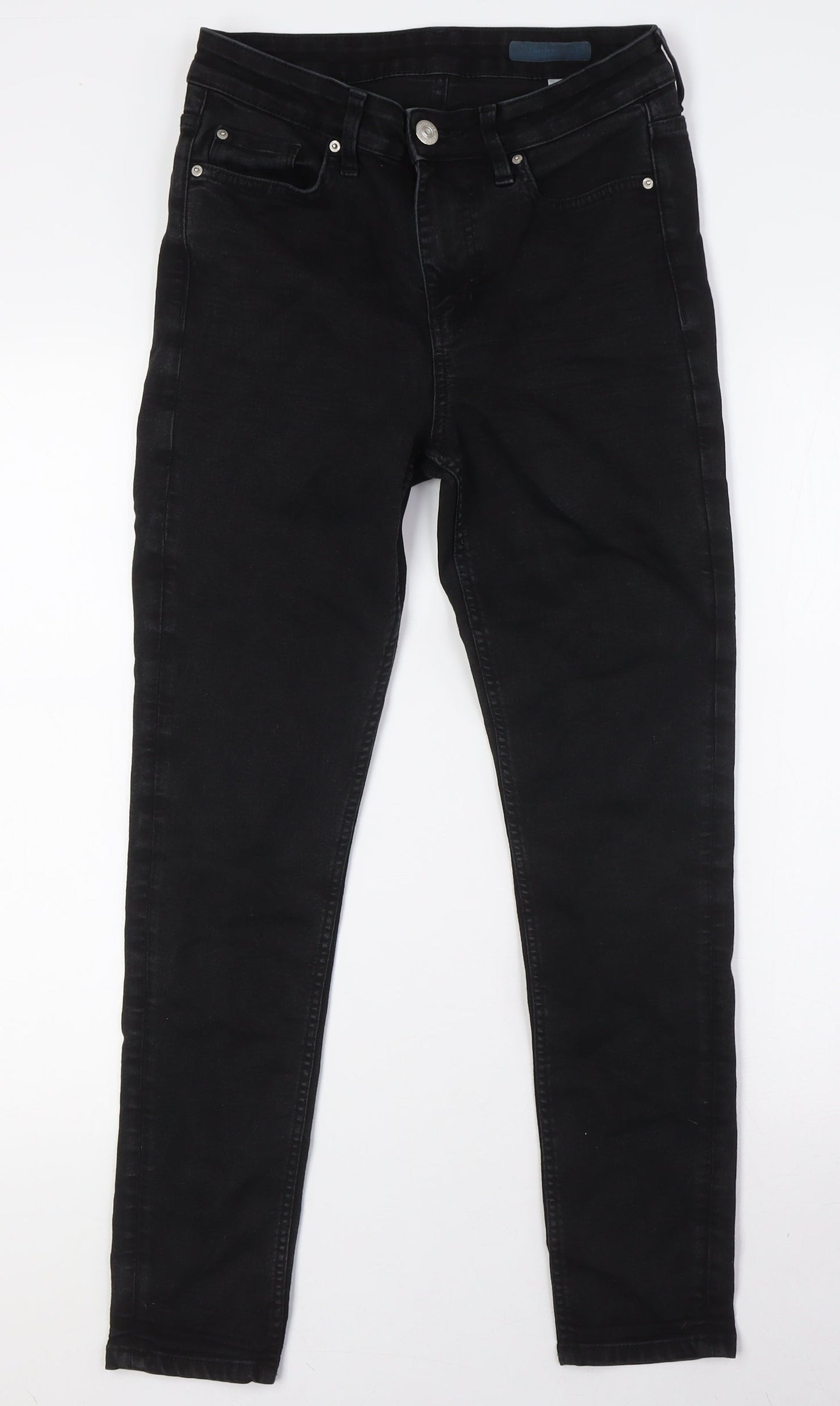 Womens UK Size 10 Marks and Spencer Regular Fit Skinny Black Jeans