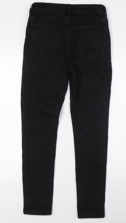 Womens UK Size 10 Marks and Spencer Regular Fit Skinny Black Jeans