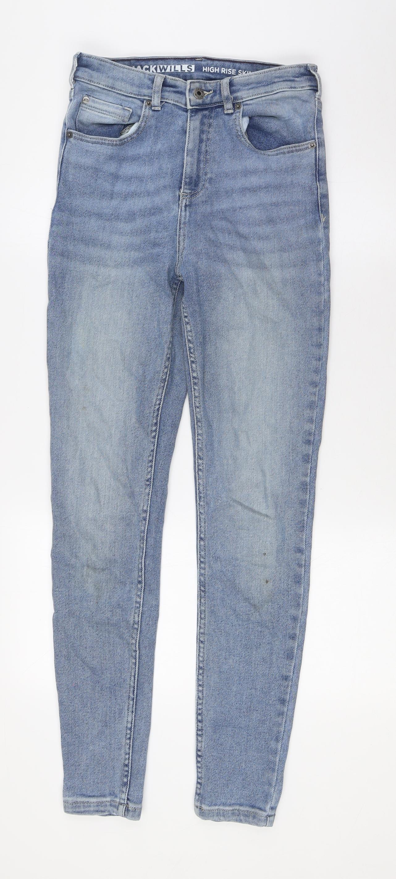 Womens UK Size 26 in Jack Wills Slim Fit Skinny Blue Jeans
