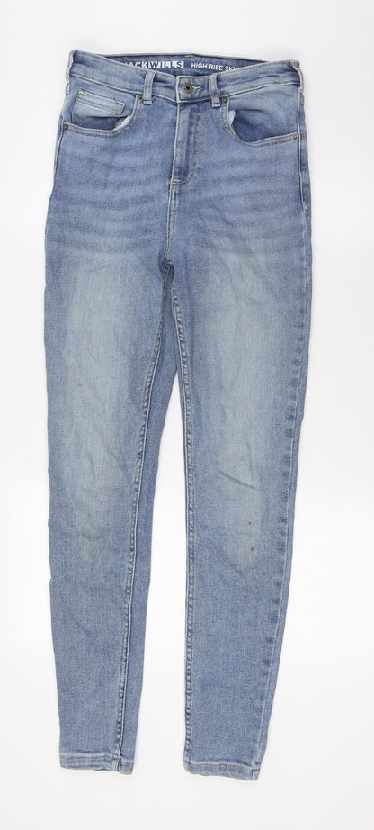 Womens UK Size 26 in Jack Wills Slim Fit Skinny Blue Jeans